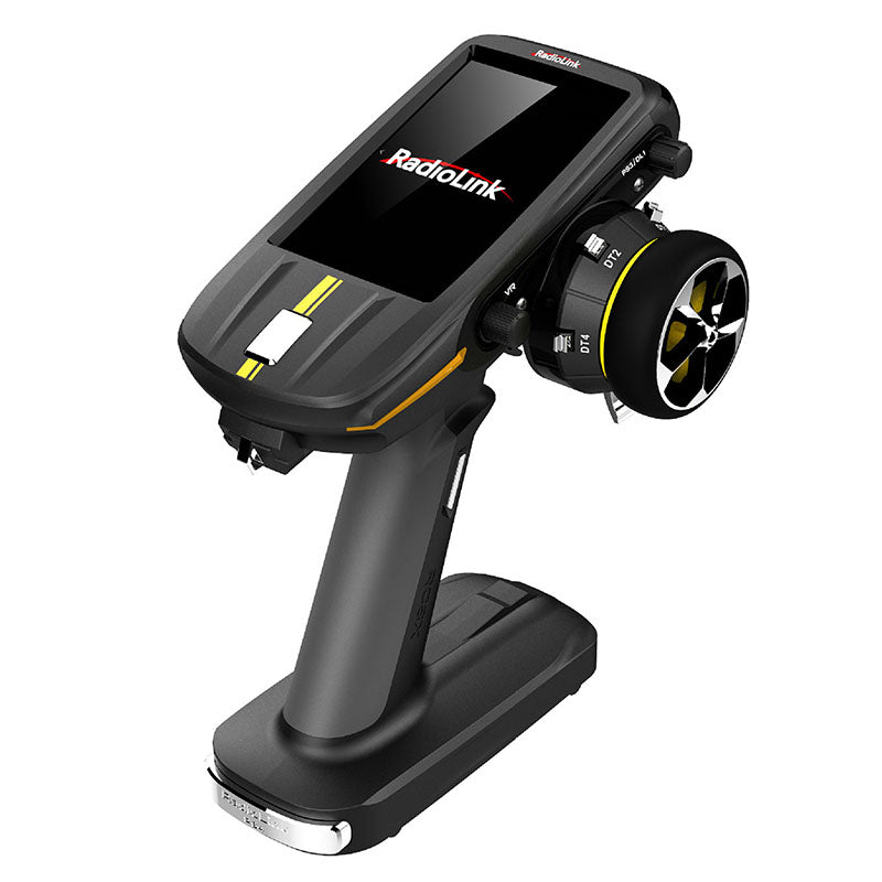 Radiolink RC8X 2.4GHz 8CH 4.3-Inch Full Colour Touch Screen LCD Radio Transmitter International Version With R8GF Receiver for RC Car Boat Robot