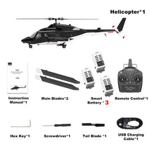 YUXIANG F02 Airwolf Helicopter Auto Stabilized 6CH 6-Axis Gyro Stabilization Optical Flow Positioning RC Helicopter