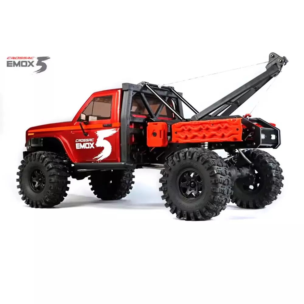 CROSSRC EMO X5 4WD RC Car 1/8  Road Rescue Vehicle Climbing Crawler Off Road Vehicle RTR