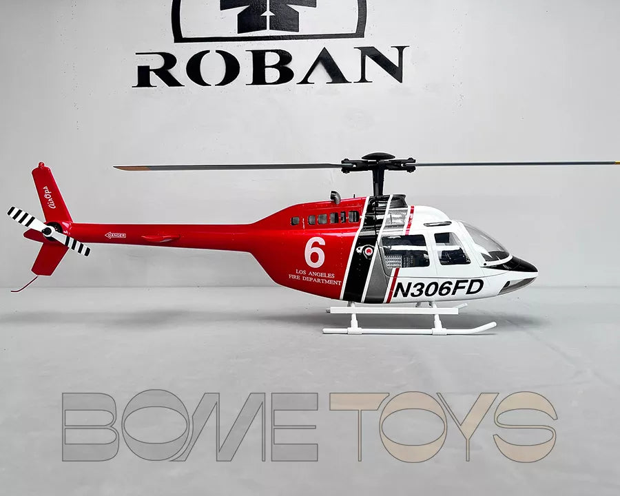 ROBAN Bell-206 450 RC Helicopter 2.4G 11CH GPS Stabilized Scale Flybarless PNP/RTF With X1 Flight Controller