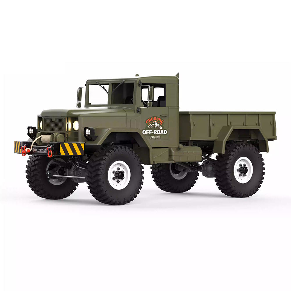 CROSSRC HC4 US M35 4WD Military Truck 1/10 RC Car Off-Road Dual Speed Vehicle KIT/RTR