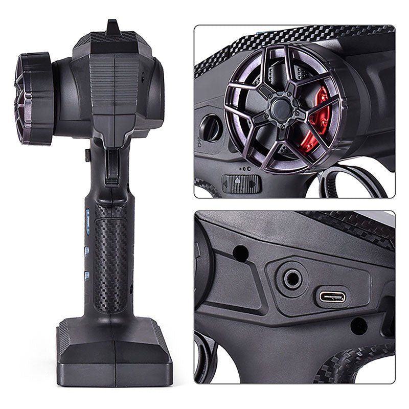 DumboRC X10P-350 10CH 2.4GHZ 4.8-12V RC Transmitter with X10F Receiver for Remote Control Car Boat Tank Model Toy Accessories