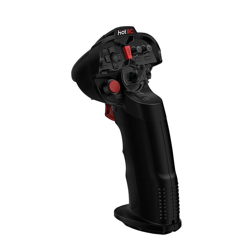 HOTRC DS-4A 2.4G 4 Channel Single Hand RC Radio Transmitter with 4CH Receiver for RC Car Boat Drone