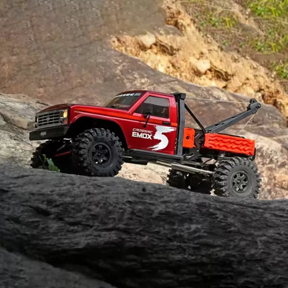 CROSSRC EMO X5 4WD RC Car 1/8  Road Rescue Vehicle Climbing Crawler Off Road Vehicle RTR