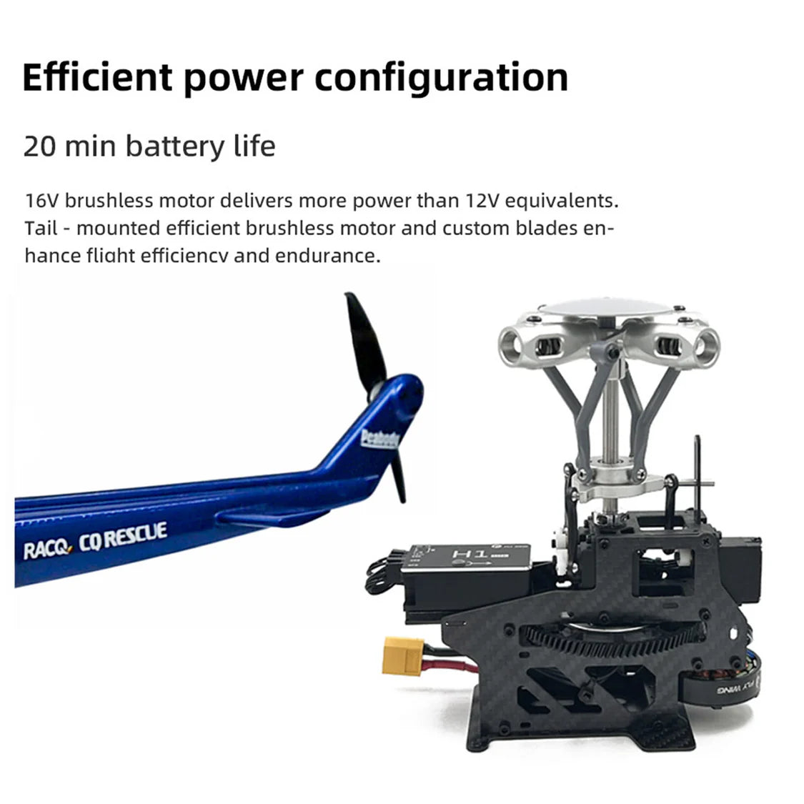 FLYWING Bell 412 470L V4 Military Rescue RC Helicopter Upgraded ACE flight control System RTF Helicopter