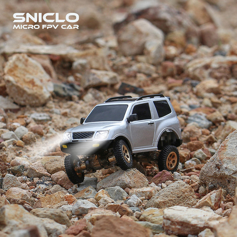 SNICLO SNT 3013 RC Car 1:64 Pajero Off-Road Micro FPV Car with Goggles 4WD Simulation Drift Climbing Truck Kids Toy Gift