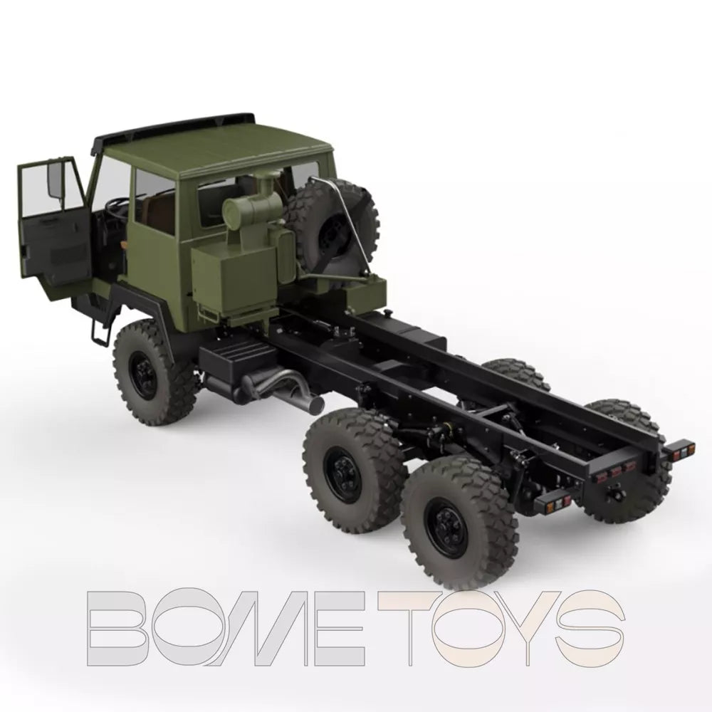 CROSSRC SC6 Metal Chassis 1/12 RC Military Truck 6X6 Transport Off-Road Vehicle KIT/RTR