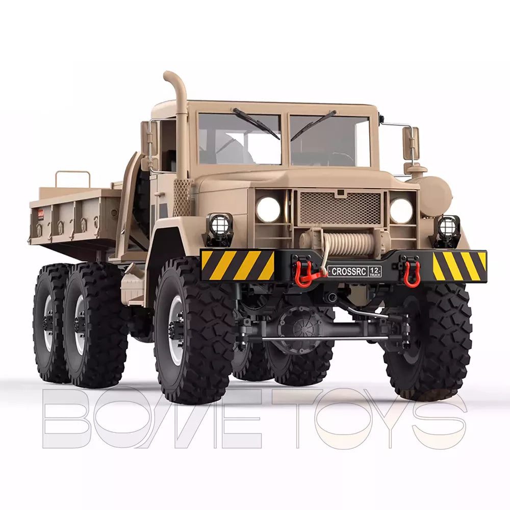 CROSSRC HC6 US M35 Military Truck 1/12 RC Car 6WD Off-Road Dual Speed Vehicle KIT/RTR