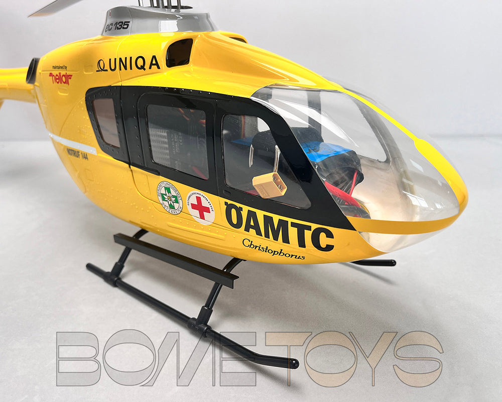 ROBAN EC135 ÖAMTC 450L RC Helicopter 4 blades 2.4G 11CH GPS Stabilized Flybarless PNP/RTF With X2 Flight Controller