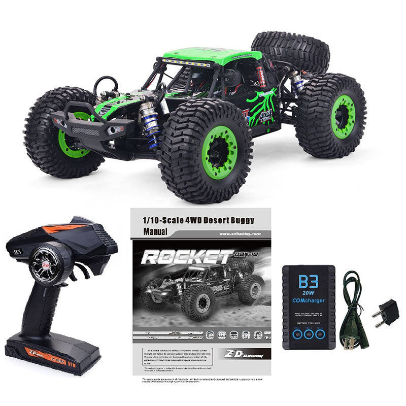 ZD Racing DBX 10 1/10 4WD 2.4G Desert Truck Brushless High Speed 80KM/h Off Road RC Car Toys