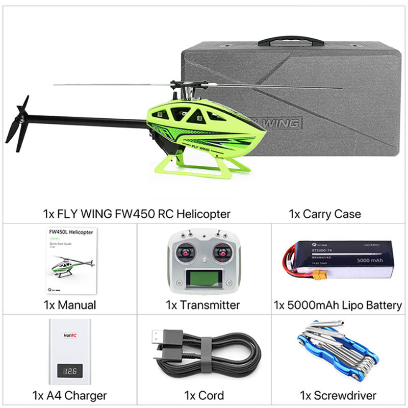 Vorstellung des Fly Wing FW450L V3 GPS RC Hubschrauber Vorstellung des Fly Wing FW450L V3 GPS RC Hubschrauber