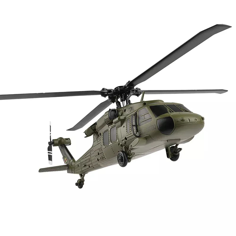 Wltoys K170 Black Hawk UH-60L RC Helicopter 4 CH Four Propeller Simulation Brushless Fixed Height Helicopter