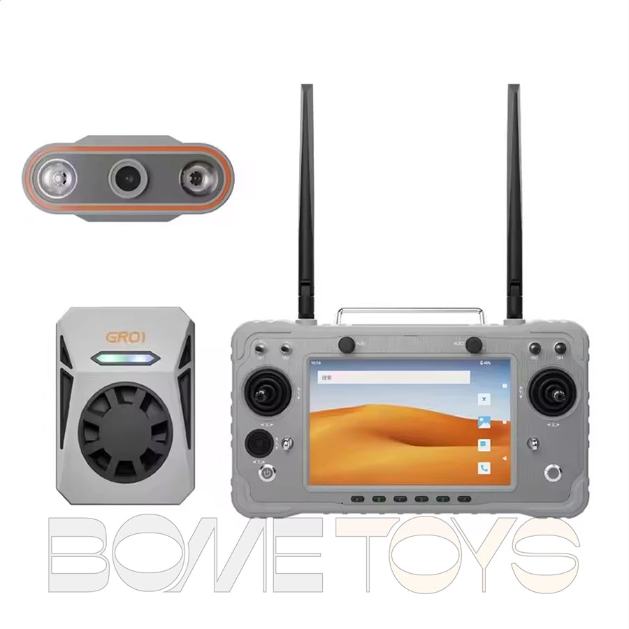 Skydroid G16 Smart Remote Controller with GR01 Receiver HD Digital Video Transmission, Dual-Band 2.4GHz/5.8GHz for UAV & FPV Drones