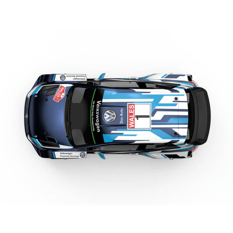 MJX Hyper Go 7304 RC Car 1/7 Volkswagen Polo R WRC RC Rally Car 4S Brushless 60km/H Official Licensed