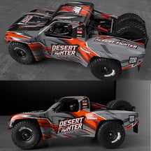 YIKONG YK4072 V3 DF7 1/7 6S Brushless 4WD RC Short Truck Rear Straight Bridge Desert RC Car High Quality Toy Car