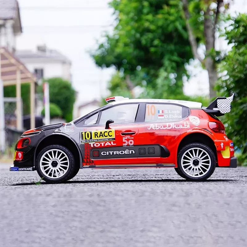 TRACTION HOBBY KM WRC C3 1/7 RC Car 4WD Drift Rally Racing Brushless 2.4GHz Off-road Model RTR