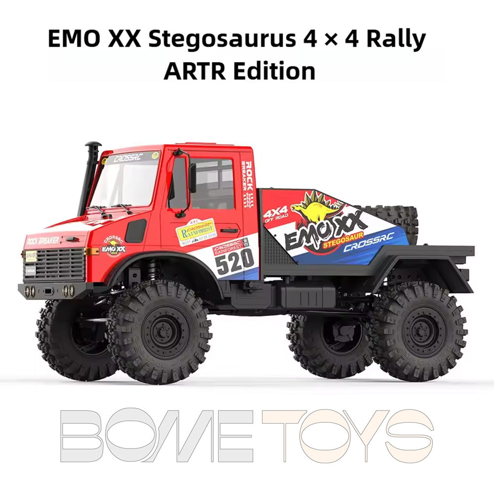 CROSSRC EMO XX Big Dinosaur Sword Dragon Thunder Dragon 1/6 RC Car 4x4 6x6 Climbing Crawler Rally Truck Off-Road Vehicle