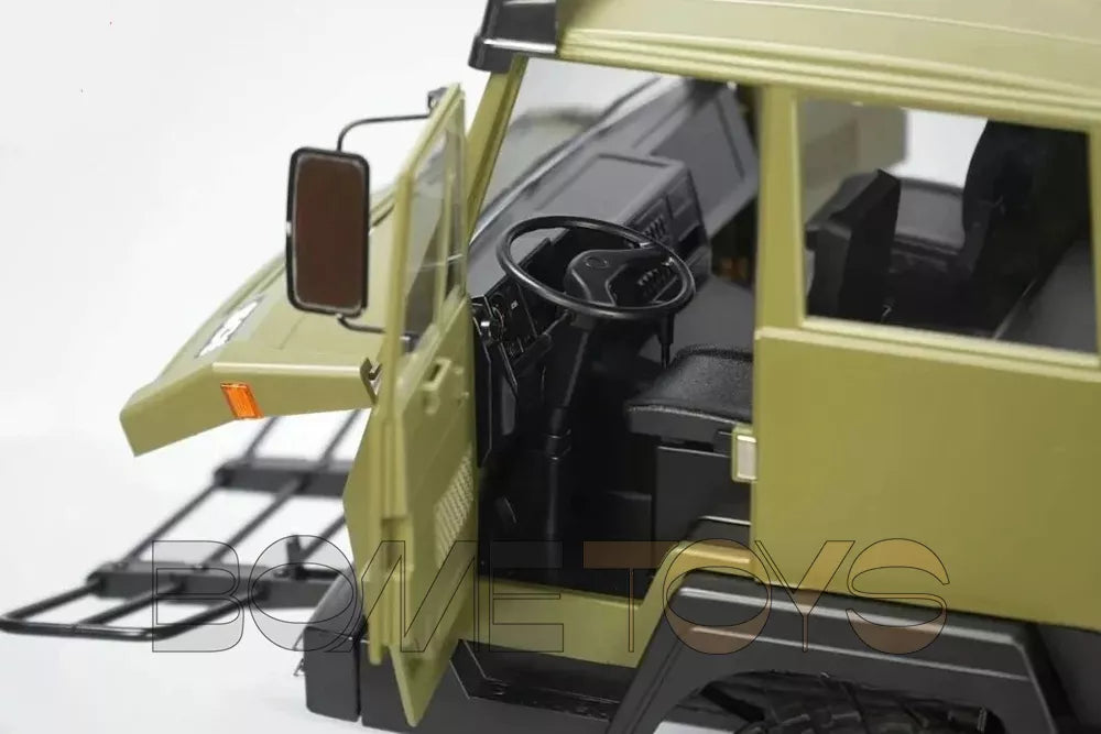 CROSSRC SC8 Metal Version 1/12 RC Military Truck 8X8 RC Car Dual Front Axle Steering Simulation Off-Road Vehicle KIT/RTR