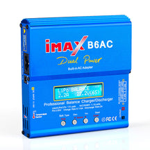 SKYRC MAX B6AC 80W Balance Battery Charger B6 AC 6A with Digital LCD Screen Li-ion LiFe Nimh Nicd PB Lipo Battery Discharger