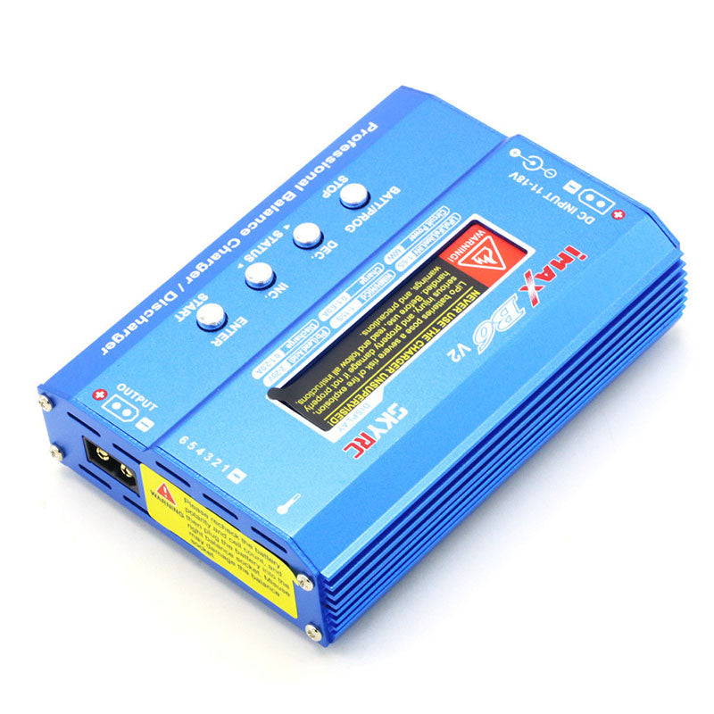 SKYRC IMAX B6 V2 Digital Lipo NiMh Battery Balance Charger With AC POWER 12v 5A Adapter for RC Car Helicopter Toys