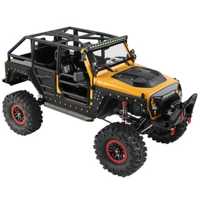 Wltoys 104026 4WD RC Car RTR 1/10 2.4G Rock Crawler Off-Road Climbing Truck Full Proportional LED Light Vehicles Models Toys