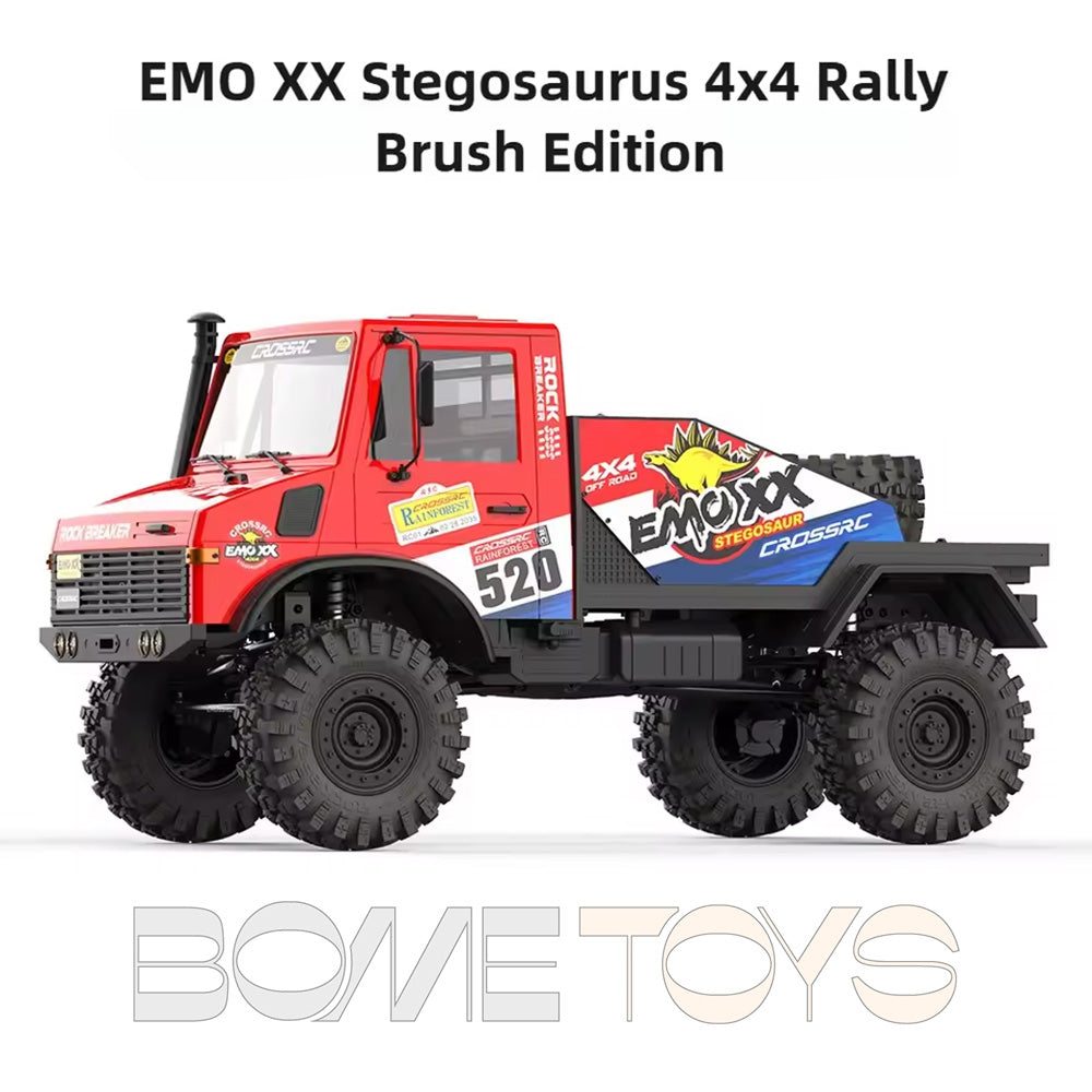 CROSSRC EMO XX Big Dinosaur Sword Dragon Thunder Dragon 1/6 RC Car 4x4 6x6 Climbing Crawler Rally Truck Off-Road Vehicle