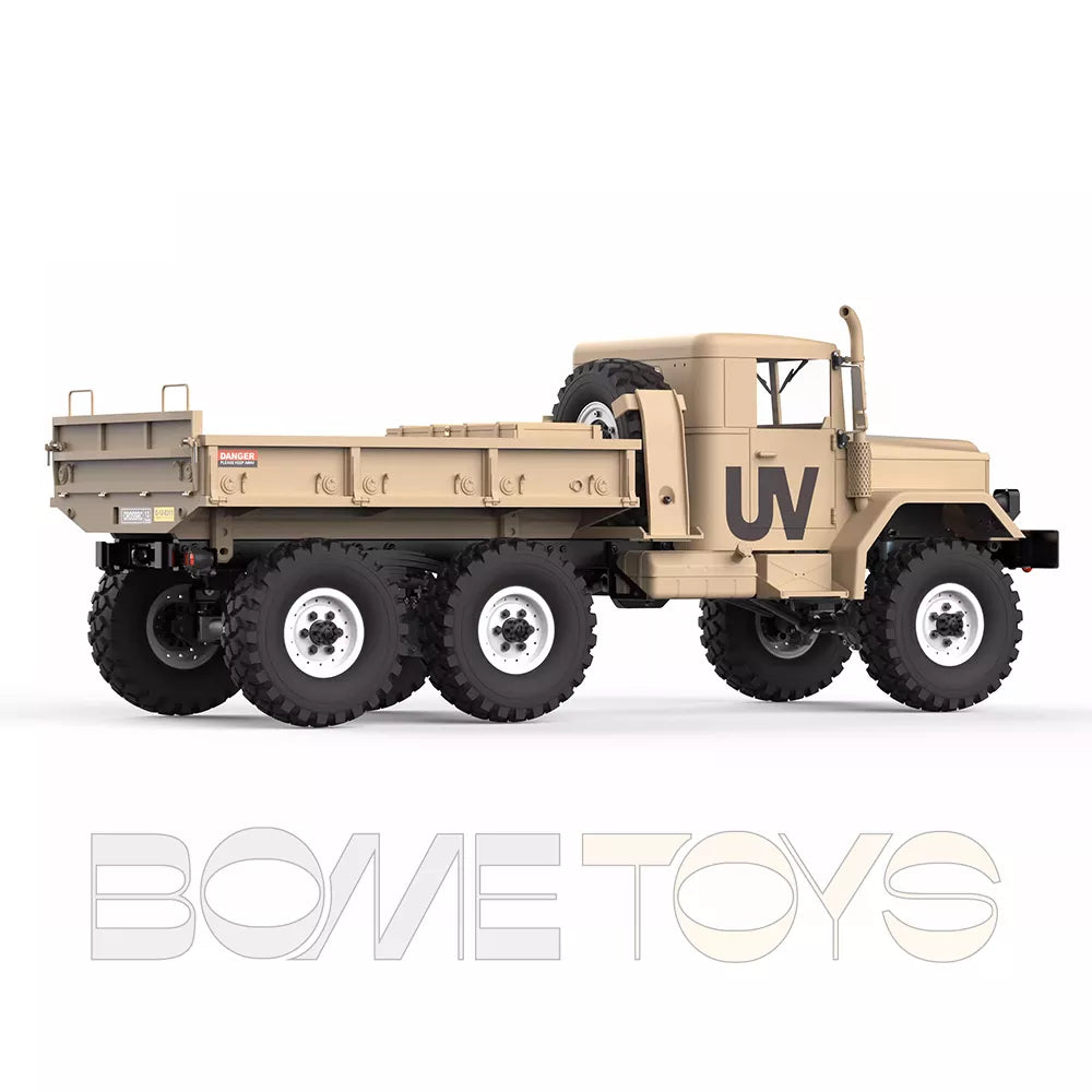 CROSSRC HC6 US M35 Military Truck 1/12 RC Car 6WD Off-Road Dual Speed Vehicle KIT/RTR