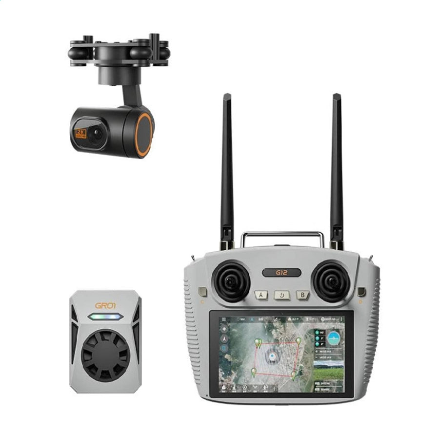 SKYDROID G12 Drone Remote Control 2.4GHz/5.8GHz Dual Band Switching 20KM High-Definition Image Transmission