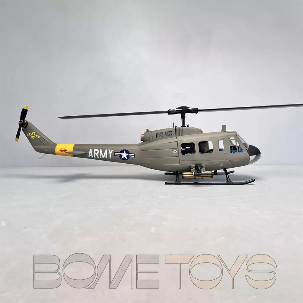 ROBAN 470 UH-1D RC Helicopter GPS X2 Flight Control System LED Lighting System PNP/RTF Version Helicopter