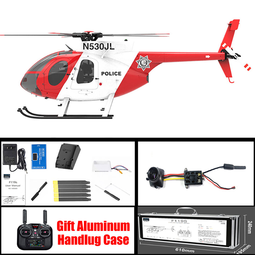 YUXIANG F119S MD-500 Bird RC Helicopter GPS Altitude Hold Optical Flow Positioning Radar Brushless 3D Stunt Helicopter