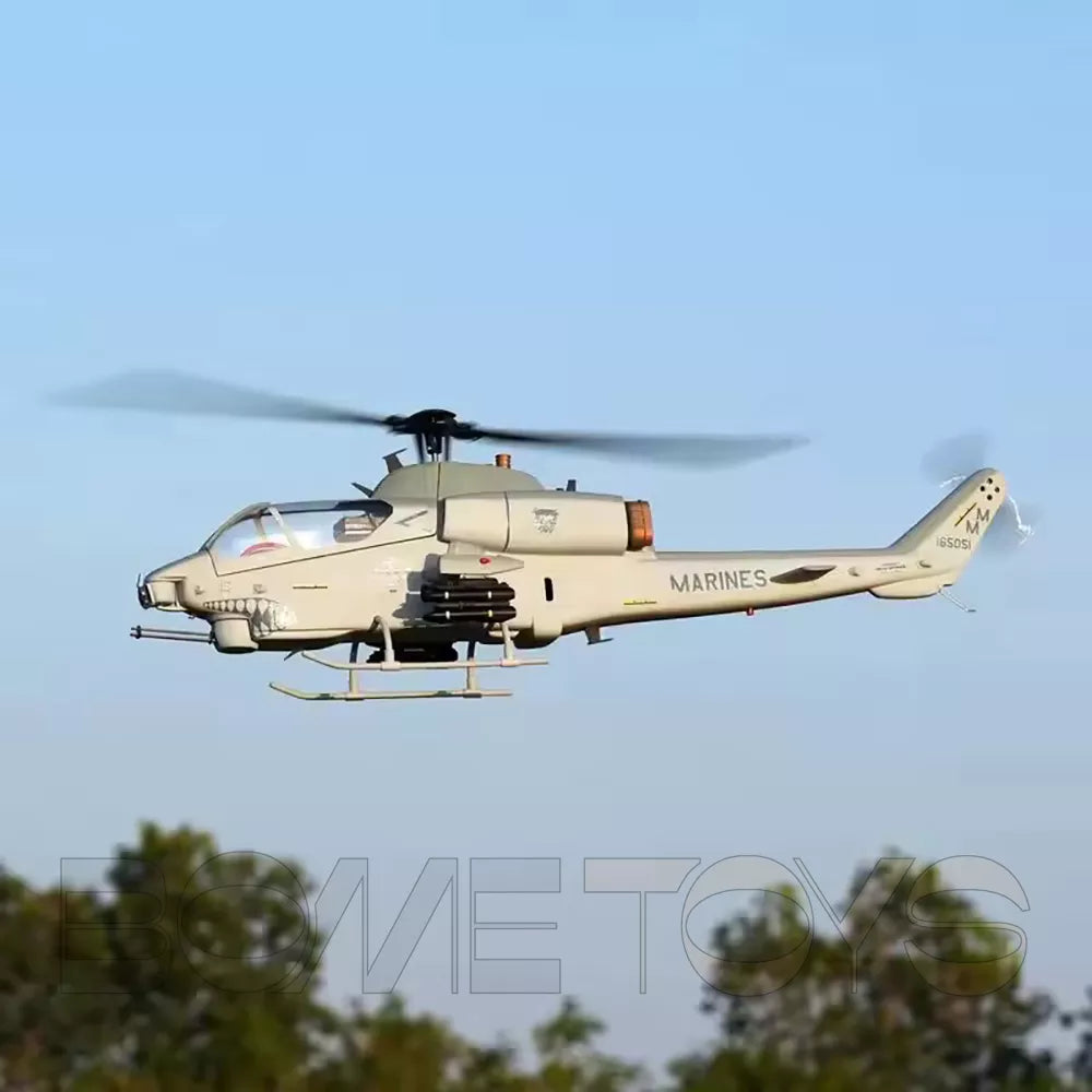 ROBAN 470 AH-1 Cobra Scale Helicopter GPS Stabilized Missile/LED Light 2-Blade RC Helicopter PNP/RTF Version