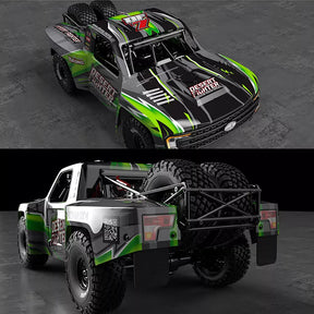 YIKONG YK4072 V3 DF7 1/7 6S Brushless 4WD RC Short Truck Rear Straight Bridge Desert RC Car High Quality Toy Car