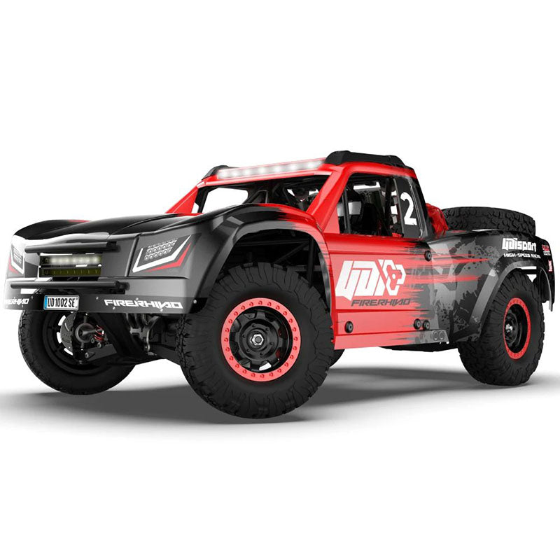UDIRC 1002 1002SE RC Car 1/10 2.4G 4WD 60km/h Brushless Short Course Truck LED Light Gyro All Terrain Desert Off Road Truck