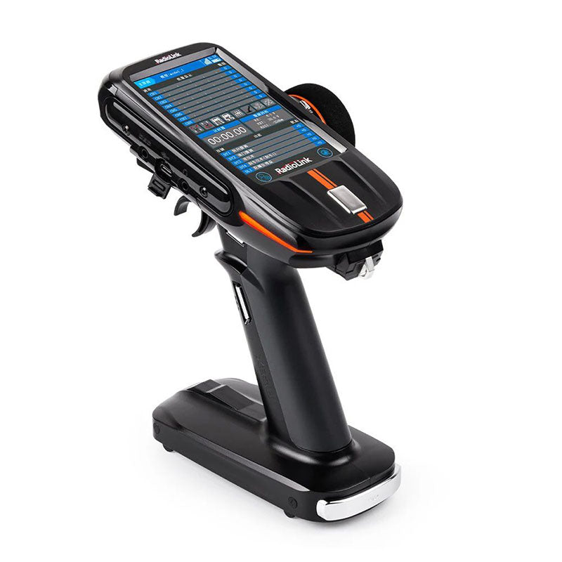 Radiolink RC8X 2.4GHz 8CH 4.3-Inch Full Colour Touch Screen LCD Radio Transmitter International Version With R8GF Receiver for RC Car Boat Robot