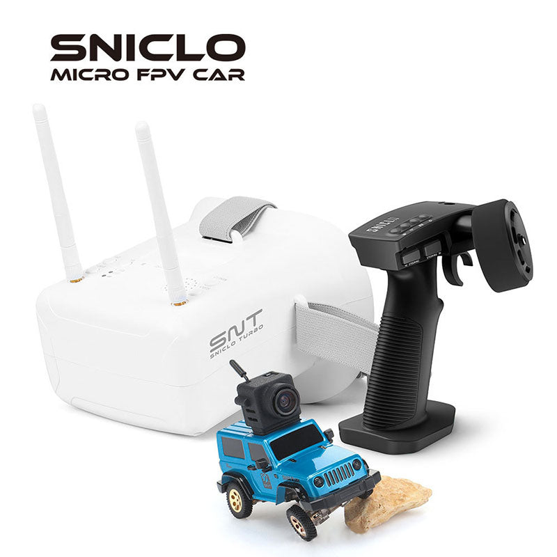SNICLO SNT 1:64 3010 Off-Road FPV Car 4WD Micro FPV Car With Goggles Mangetic Removable FPVBOX Climbing Truck Kids Toy Gift