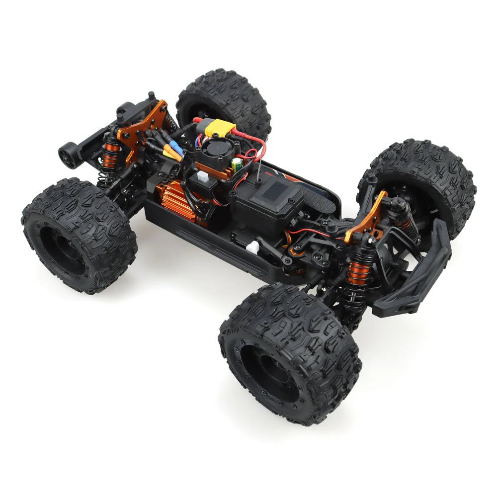 ZD Racing MT16 RTR 4WD RC Car 1/16 2.4G 80km/h Brushless 3S Desert Monster Off-Road Truck Alloy Chassis LED Light Full Proportional Oil Filled Shocks