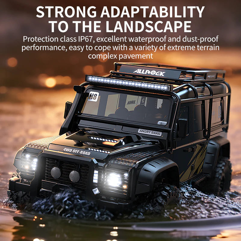 MJX Hyper Go H8H+ V2 RC Car Upgrade 1/8 2.4G Professional Crawler Off Road Vehicle With Front Rear Diff Lock