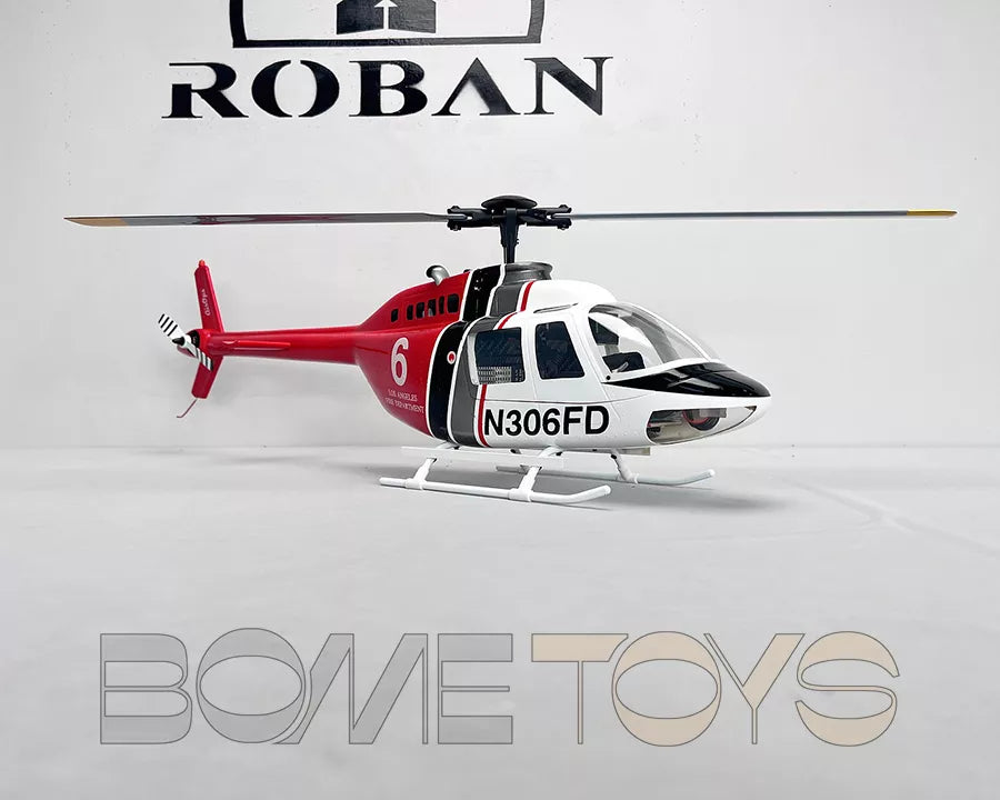 ROBAN Bell-206 450 RC Helicopter 2.4G 11CH GPS Stabilized Scale Flybarless PNP/RTF With X1 Flight Controller