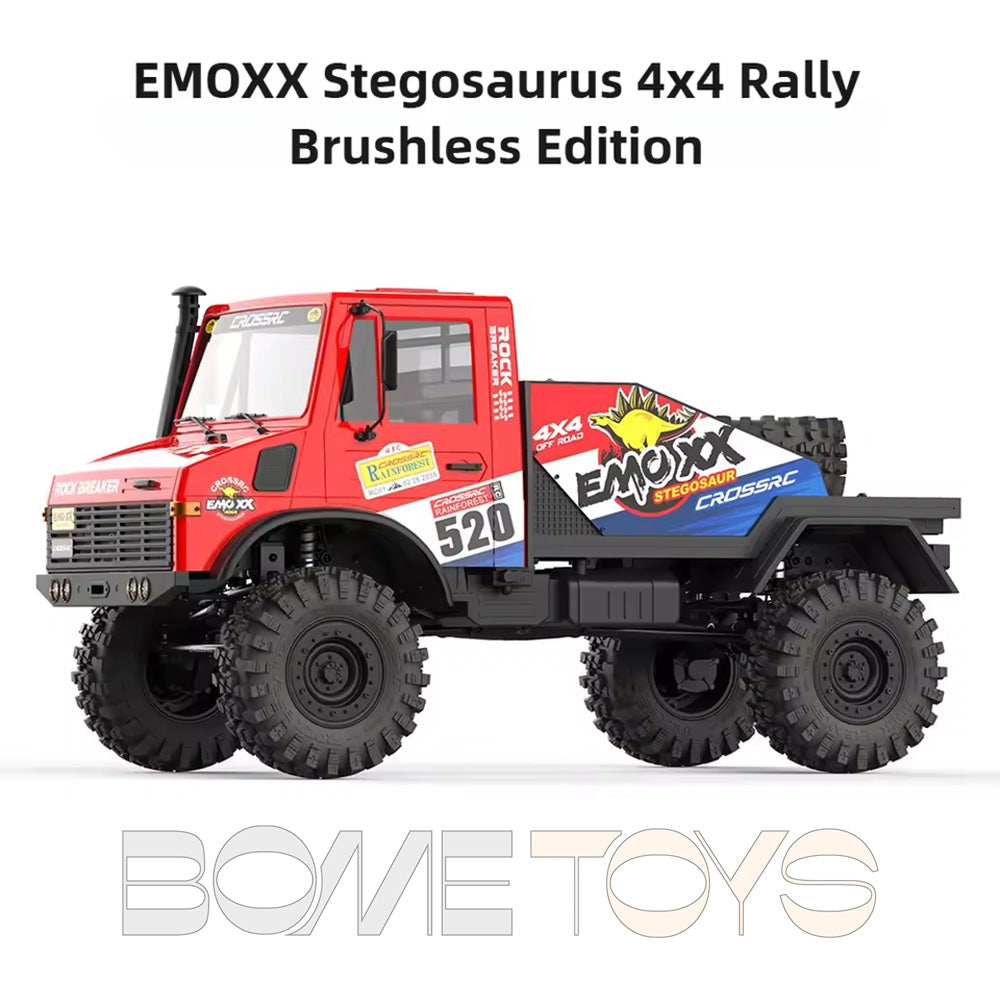 CROSSRC EMO XX Big Dinosaur Sword Dragon Thunder Dragon 1/6 RC Car 4x4 6x6 Climbing Crawler Rally Truck Off-Road Vehicle