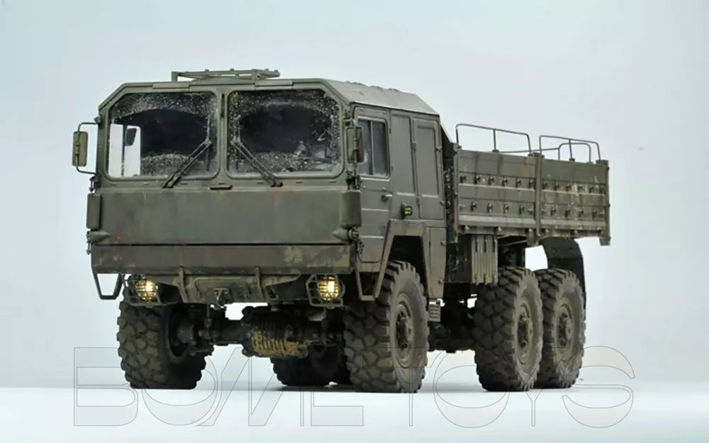 CROSSRC MC6 6WD 1/12 RC Car Scale Military Transport Climbing Car Off-road Model Toy KIT/RTR