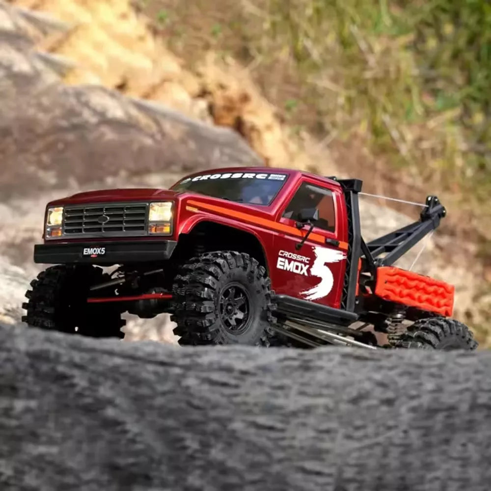 CROSSRC EMO X5 4WD RC Car 1/8  Road Rescue Vehicle Climbing Crawler Off Road Vehicle RTR