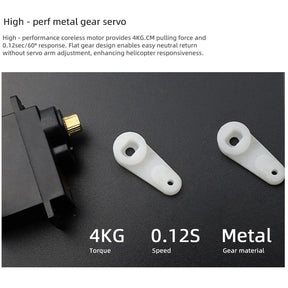 FLYWING Bell 412 470L V4 Military Rescue RC Helicopter Upgraded ACE flight control System RTF Helicopter