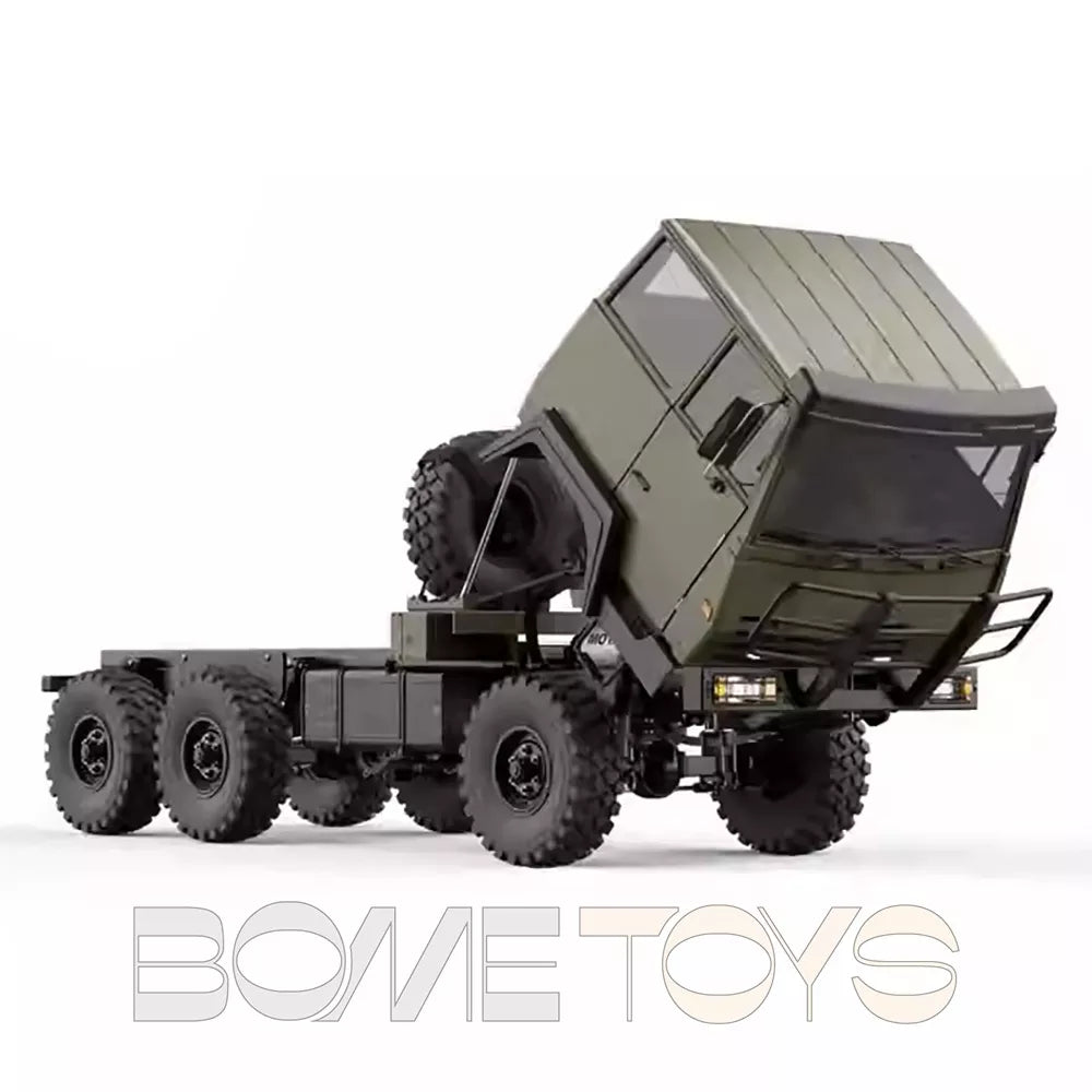 CROSSRC SC6 Metal Chassis 1/12 RC Military Truck 6X6 Transport Off-Road Vehicle KIT/RTR