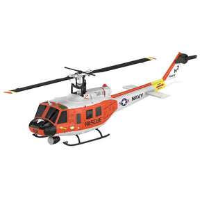 YUXIANG F07H Huey UH-1D RC Helicopter NAVY Rescue Scale GPS Optical Flow Positioning Intelligent Altitude Hold Helicopter