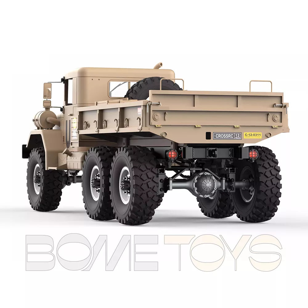 CROSSRC HC6 US M35 Military Truck 1/12 RC Car 6WD Off-Road Dual Speed Vehicle KIT/RTR