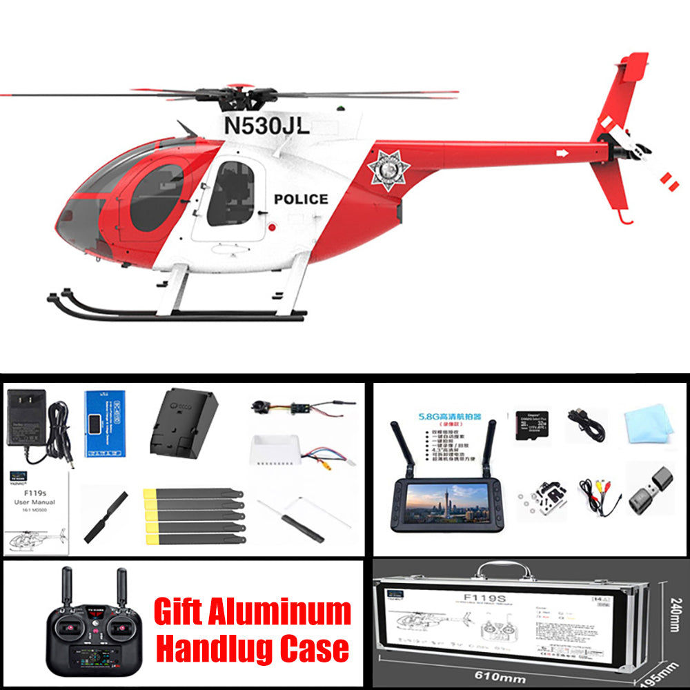 YUXIANG F119S MD-500 Bird RC Helicopter GPS Altitude Hold Optical Flow Positioning Radar Brushless 3D Stunt Helicopter