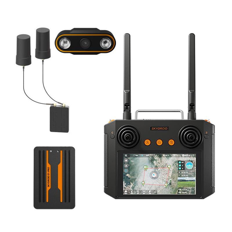 Skydroid S1 PRO UAV Control System with H12 Remote Controller 1080P Digital Video Transmission RTK Navigation Ground Station Integration