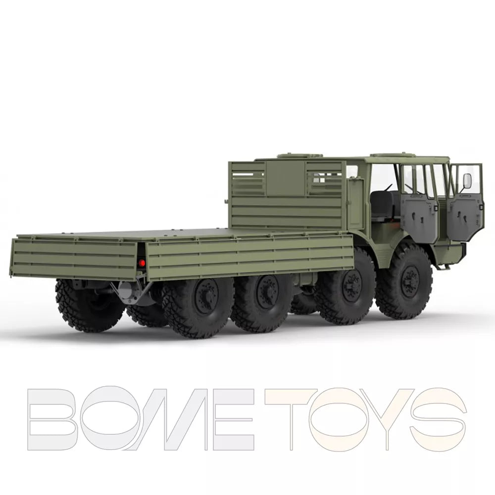 CROSSRC DC8 8x8 1/12 RC Car Scale Military Transport Climbing Car Off-road Model 8WD Toy KIT/RTR