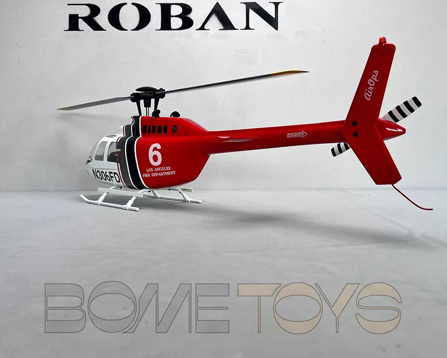 ROBAN Bell-206 450 RC Helicopter 2.4G 11CH GPS Stabilized Scale Flybarless PNP/RTF With X1 Flight Controller