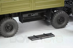 CROSSRC SC8 Metal Version 1/12 RC Military Truck 8X8 RC Car Dual Front Axle Steering Simulation Off-Road Vehicle KIT/RTR